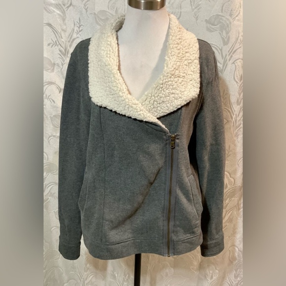 Tommy Hilfiger Gray & Sherpa Jacket